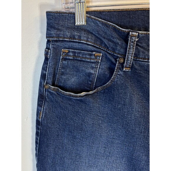 MOTT & BOW Women's Boyfriend Jeans 29x32 Straight Leg Medium Wash Denim Mid Rise - Picture 5 of 11